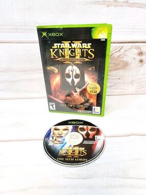 Star Wars: Knights of the Old Republic II - The Sith Lords (Xbox, 2004) Tested
